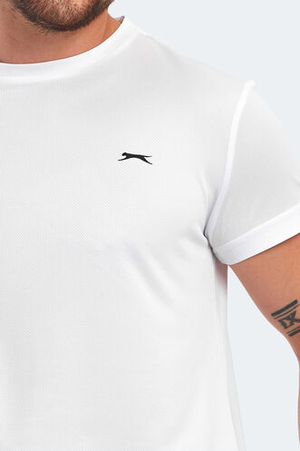Slazenger OMAR KTN Men's T-Shirt White - Thumbnail