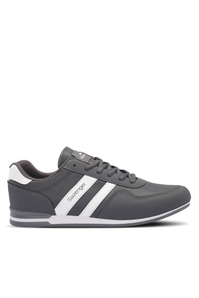Slazenger OMEGA Erkek Sneaker Ayakkabıları Koyu Gri - Beyaz