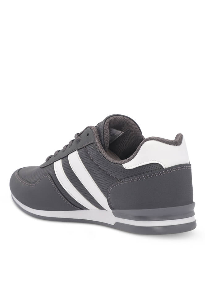 Slazenger OMEGA Erkek Sneaker Ayakkabıları Koyu Gri - Beyaz