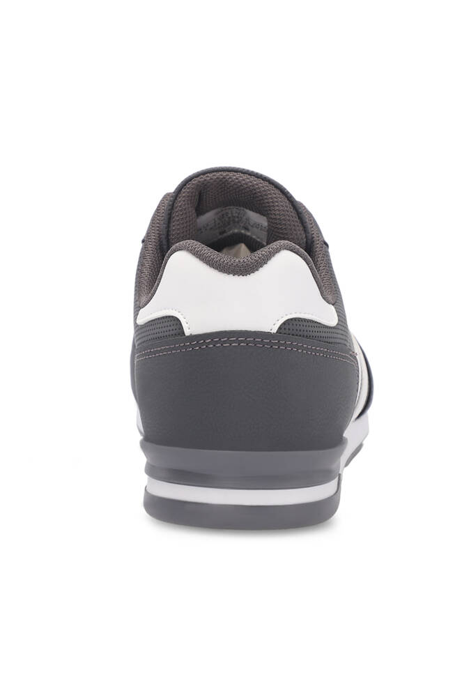 Slazenger OMEGA Erkek Sneaker Ayakkabıları Koyu Gri - Beyaz