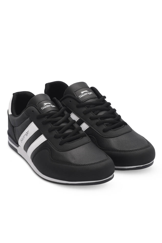 Slazenger OMEGA Erkek Sneaker Ayakkabıları Siyah - Beyaz