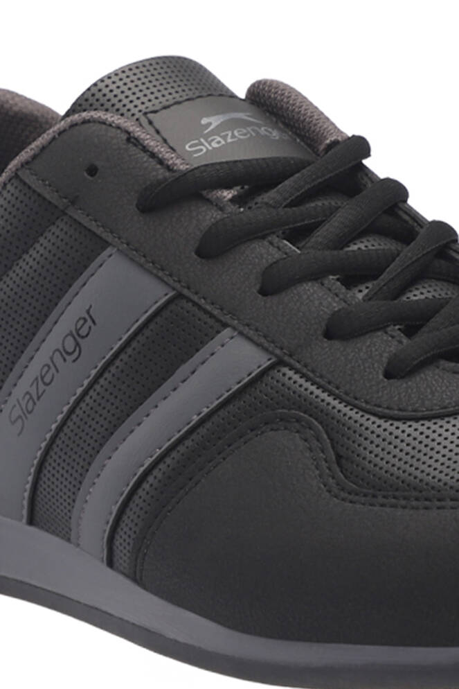 Slazenger OMEGA Erkek Sneaker Ayakkabıları Siyah - Siyah