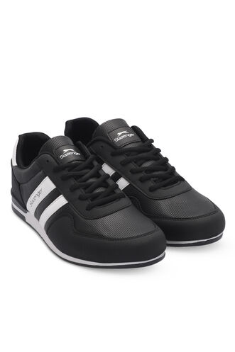 Slazenger OMEGA Men's Sneaker Shoes Black - White - Thumbnail