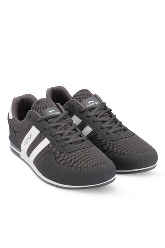 Slazenger OMEGA Men's Sneaker Shoes Dark Gray - Thumbnail