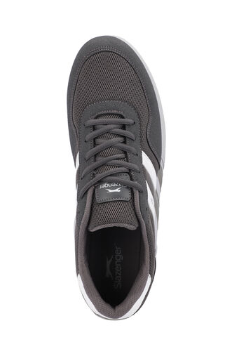 Slazenger OMEGA Men's Sneaker Shoes Dark Gray - Thumbnail