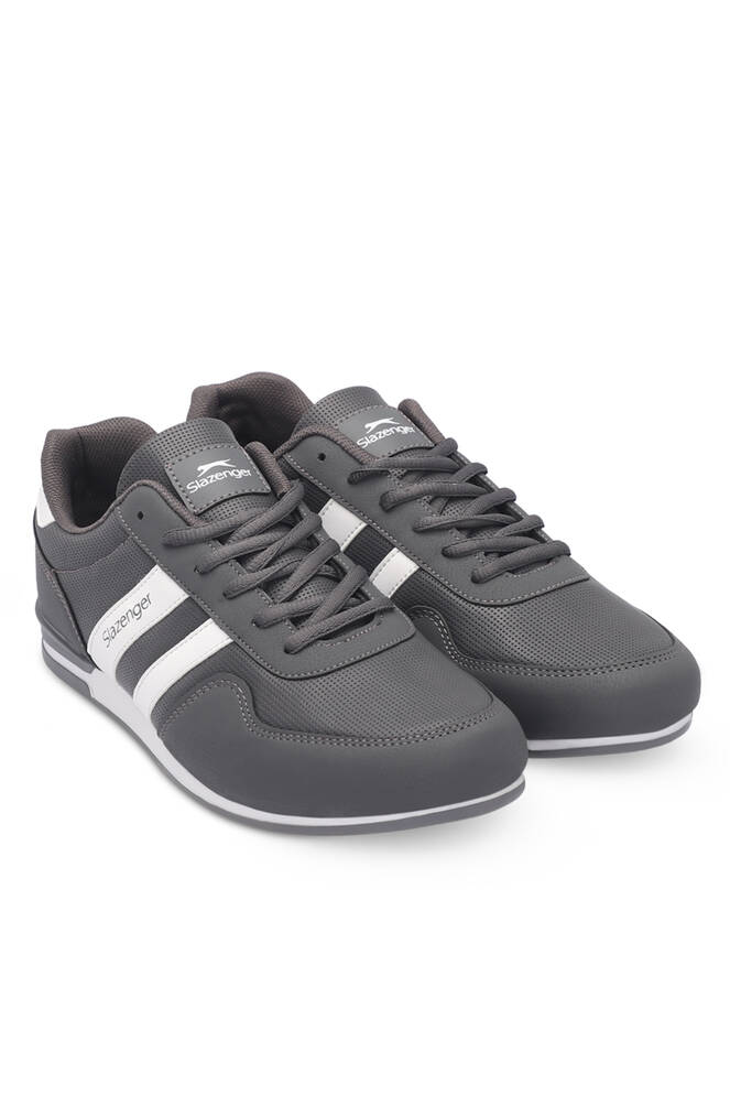 Slazenger OMEGA Men's Sneaker Shoes Dark Gray - White