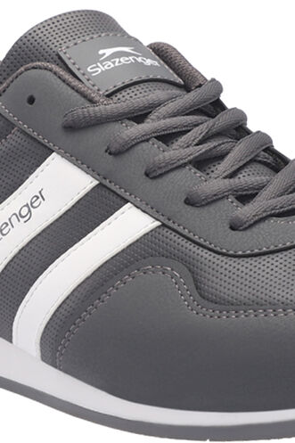 Slazenger OMEGA Men's Sneaker Shoes Dark Gray - White - Thumbnail