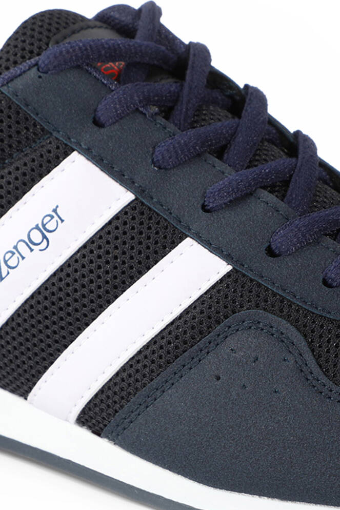 Slazenger OMEGA Men's Sneaker Shoes Navy - White