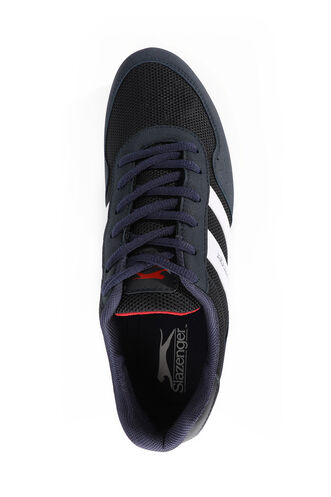 Slazenger OMEGA Men's Sneaker Shoes Navy - White - Thumbnail