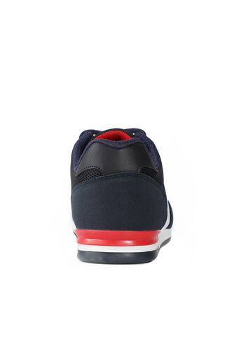 Slazenger OMEGA Men's Sneaker Shoes Navy - White - Thumbnail