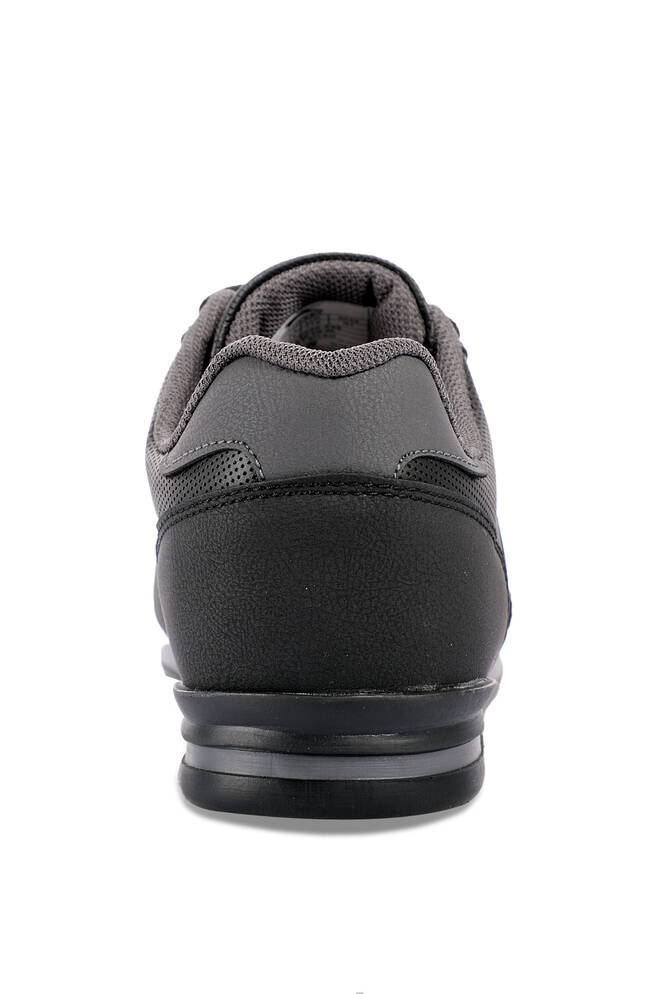 Slazenger OMEGA Plus Size Men's Sneaker Shoes Black - Black