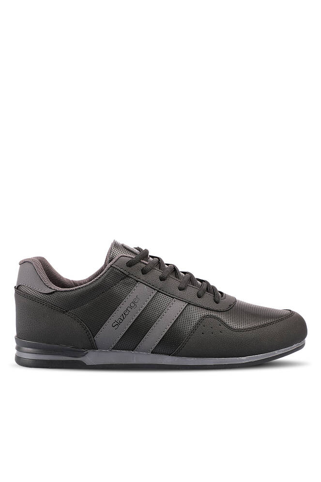 Slazenger OMEGA Plus Size Men's Sneaker Shoes Black - Black