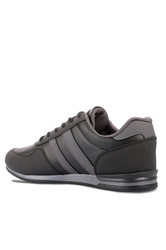 Slazenger OMEGA Plus Size Men's Sneaker Shoes Black - Black - Thumbnail