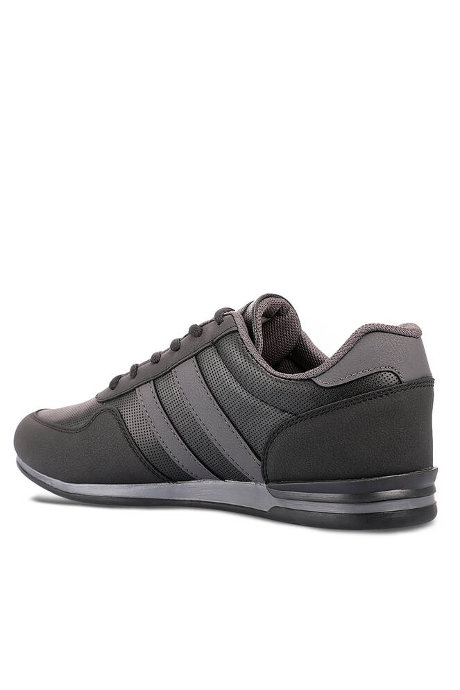Slazenger OMEGA Plus Size Men's Sneaker Shoes Black - Black