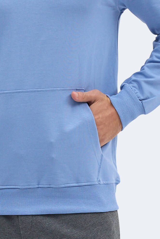 Slazenger ONCA Erkek Sweatshirt Turkuaz