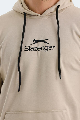 Slazenger ONCA Men's Sweatshirt Beige - Thumbnail