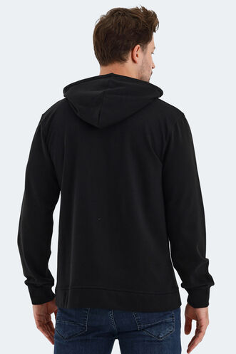 Slazenger ONCA Men's Sweatshirt Black - Thumbnail