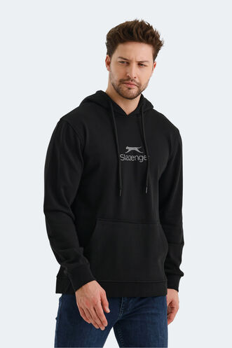 Slazenger ONCA Men's Sweatshirt Black - Thumbnail
