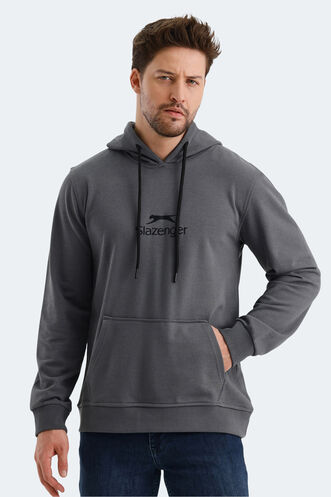 Slazenger - Slazenger ONCA Men's Sweatshirt Dark Gray