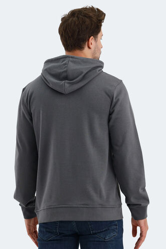 Slazenger ONCA Men's Sweatshirt Dark Gray - Thumbnail