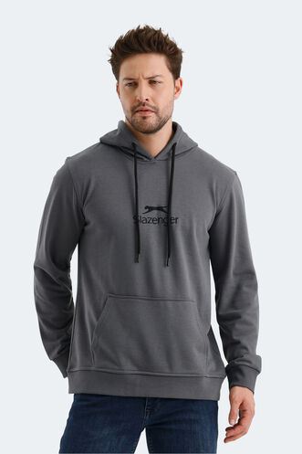 Slazenger ONCA Men's Sweatshirt Dark Gray - Thumbnail
