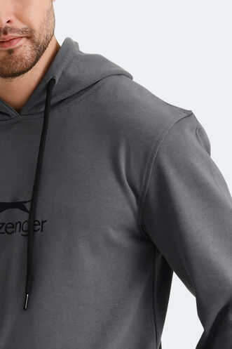 Slazenger ONCA Men's Sweatshirt Dark Gray - Thumbnail