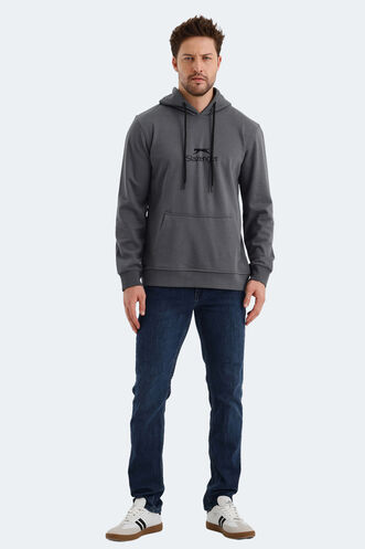 Slazenger ONCA Men's Sweatshirt Dark Gray - Thumbnail