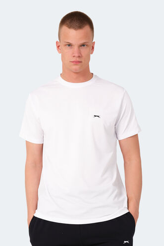 Slazenger OPERATOR Erkek T-Shirt Beyaz - Thumbnail