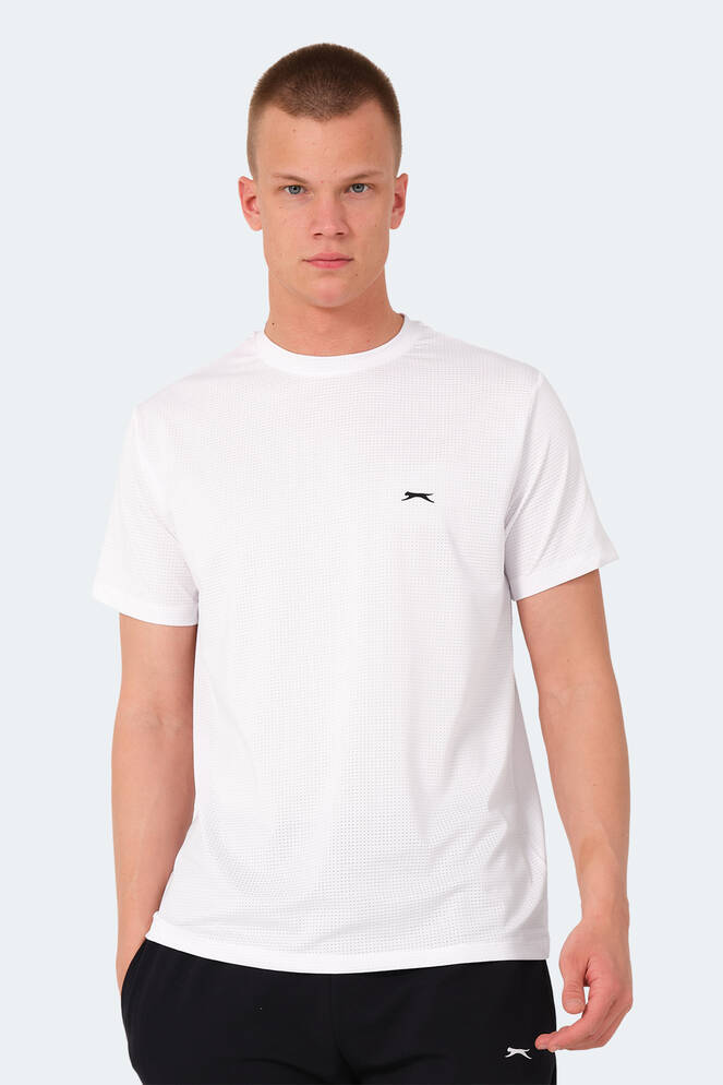Slazenger OPERATOR Erkek T-Shirt Beyaz