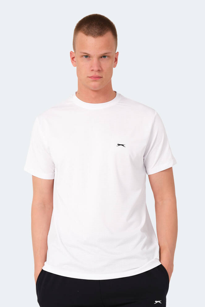 Slazenger OPERATOR Erkek T-Shirt Beyaz