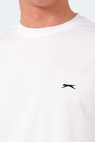 Slazenger OPERATOR Erkek T-Shirt Beyaz - Thumbnail