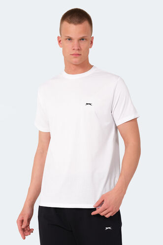 Slazenger OPERATOR Erkek T-Shirt Beyaz - Thumbnail