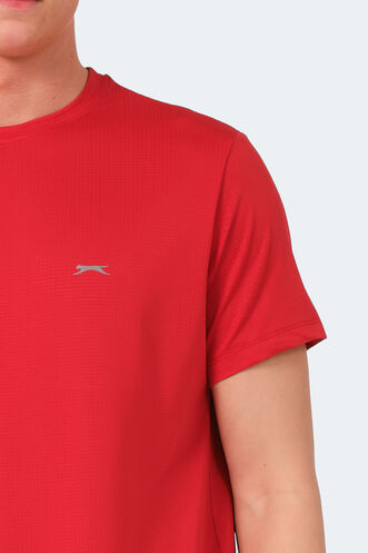 Slazenger OPERATOR Erkek T-Shirt Kırmızı - Thumbnail