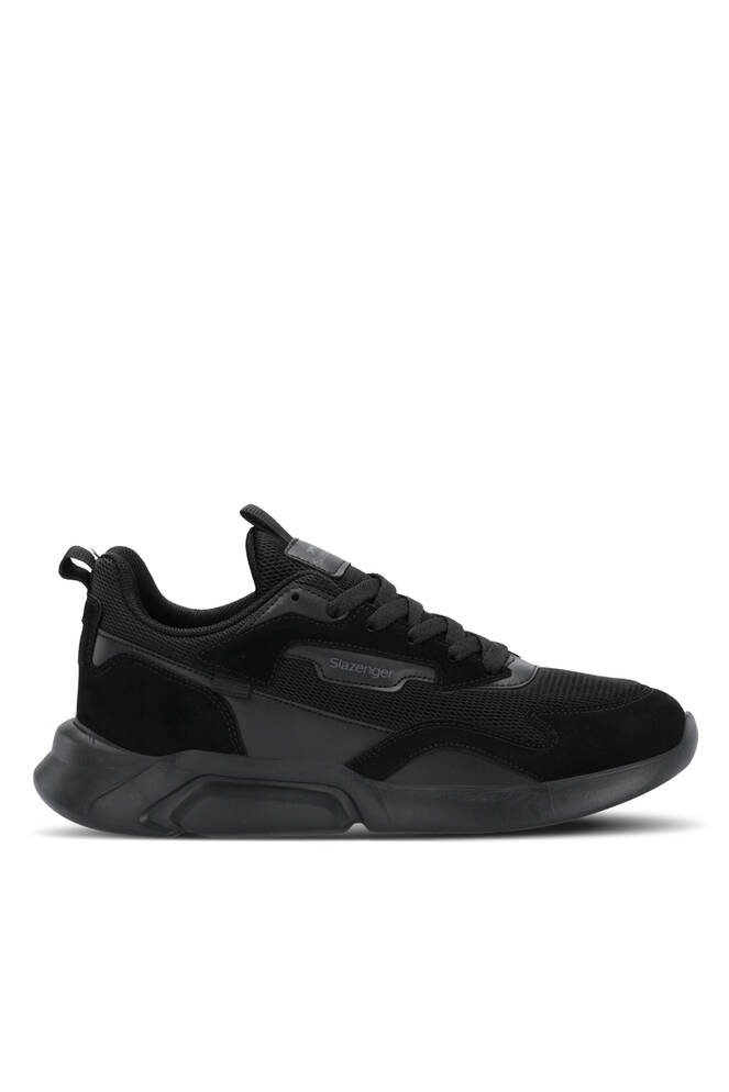 Slazenger OPTION Erkek Su Geçirmez Sneaker Ayakkabı Siyah - Siyah