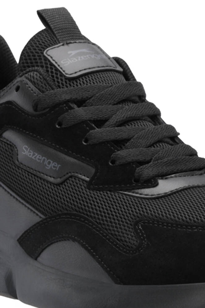 Slazenger OPTION Men's Waterproof Sneaker Shoes Black - Black