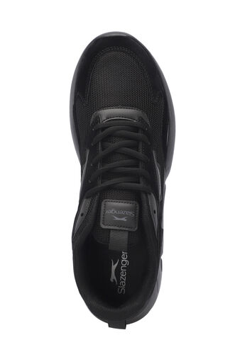 Slazenger OPTION Sneaker Erkek Ayakkabı Siyah - Siyah - Thumbnail