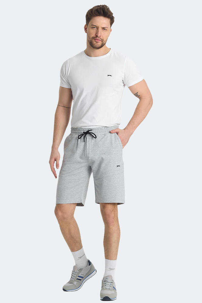 Slazenger ORIA CRF Erkek Cepli Gri Şort