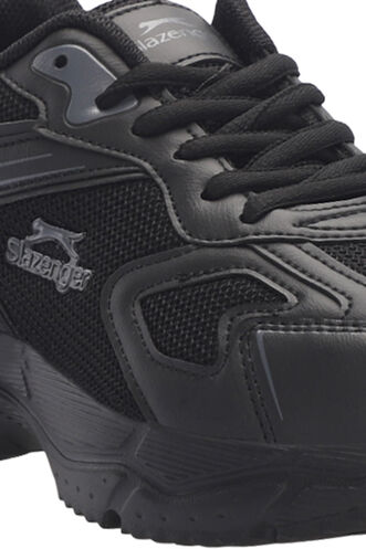 Slazenger ORNELLA Men's Sneaker Shoes Black - Dark Gray - Thumbnail