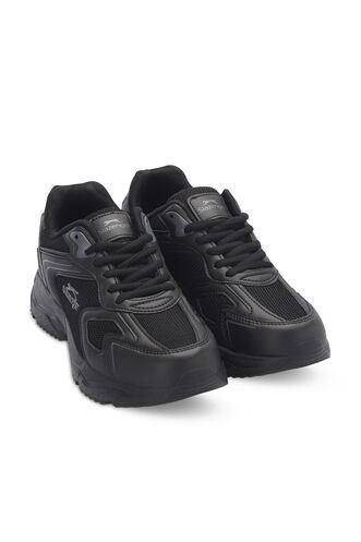 Slazenger ORNELLA Women's Sneaker Shoes Black - Dark Gray - Thumbnail