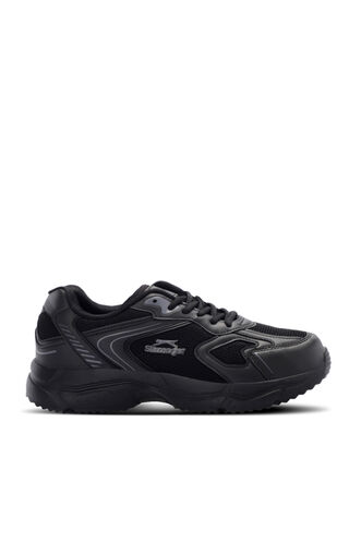 Slazenger - Slazenger ORNELLA Women's Sneaker Shoes Black - Dark Gray