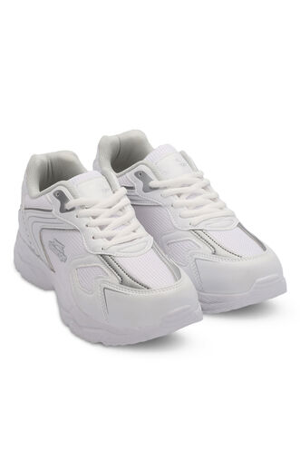 Slazenger ORNELLA Women's Sneaker Shoes White - Gray - Thumbnail