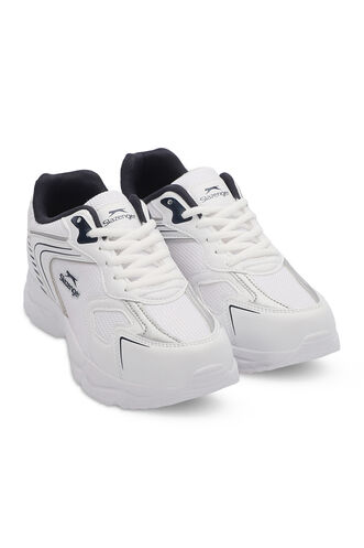 Slazenger ORNELLA Women's Sneaker Shoes White - Navy - Thumbnail