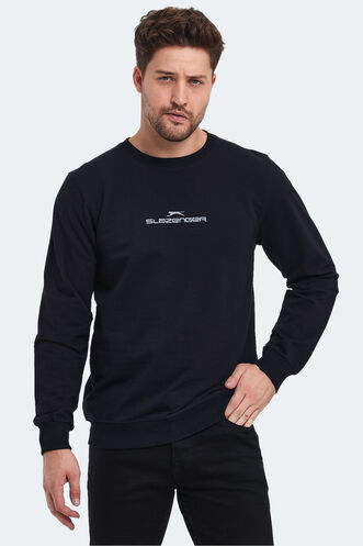 Slazenger ORTWIN Erkek Lacivert Sweatshırt - Thumbnail