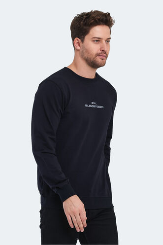 Slazenger ORTWIN Erkek Lacivert Sweatshırt - Thumbnail