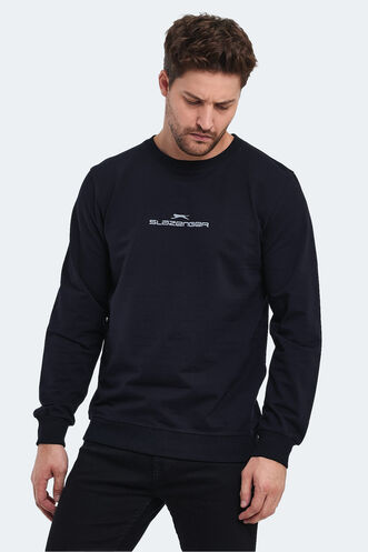 Slazenger ORTWIN Erkek Lacivert Sweatshırt - Thumbnail