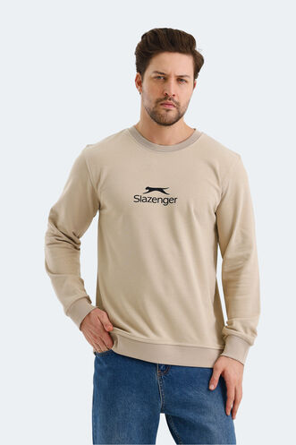 Slazenger - Slazenger ORTWIN Erkek Sweatshirt Bej