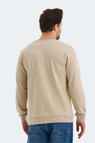 Slazenger ORTWIN Erkek Sweatshirt Bej - Thumbnail
