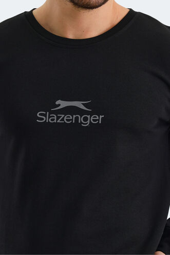 Slazenger ORTWIN Erkek Sweatshirt Siyah - Thumbnail