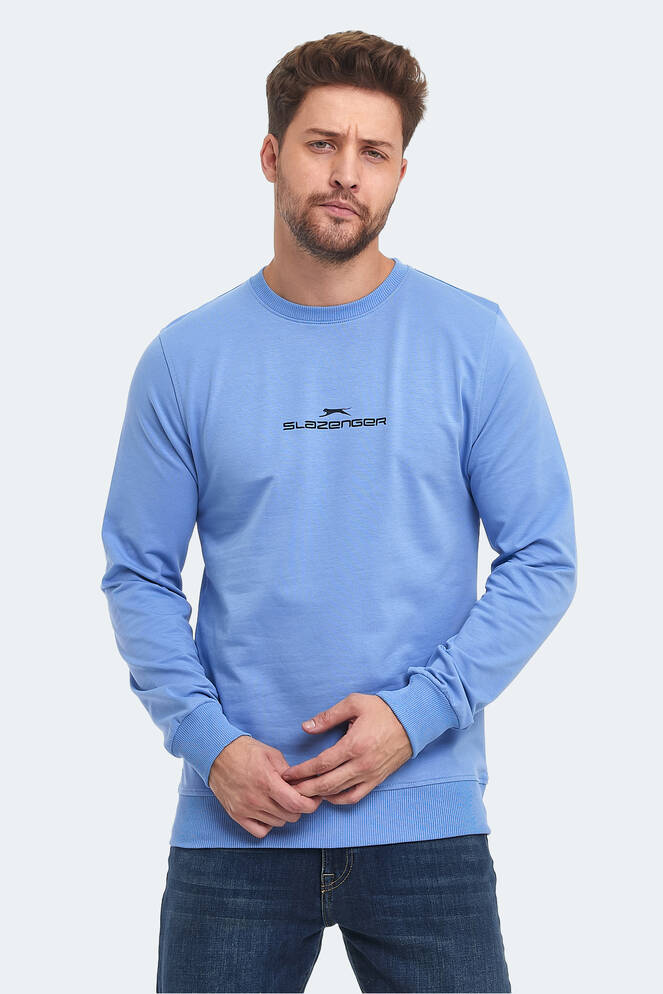 Slazenger ORTWIN Erkek Sweatshirt Turkuaz