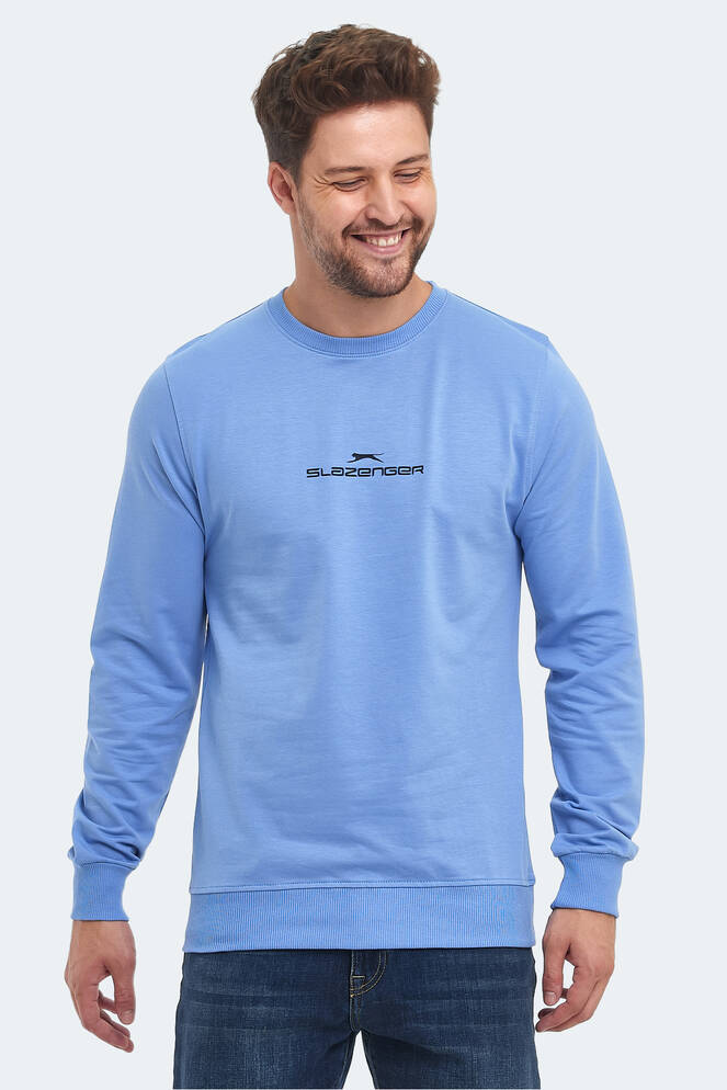 Slazenger ORTWIN Erkek Sweatshirt Turkuaz